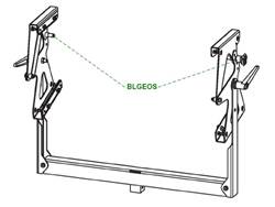 Nexo GEO S12 2 Cabinets Pole Stand Bracket