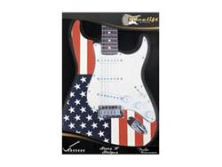 Nalepovací fólie na kytaru  Stratocaster Starts n Stripes