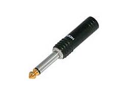 HICON J63M04 Jack 6,3 mm mono kabelový zlacený - samec