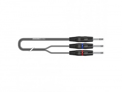 Sommer Cable Insertní kabel Jack 6,3 stereo na 2x Jack 6,3mm mono - 3m