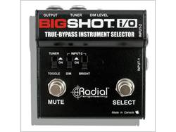 Radial BigShot i/o, instrument selector