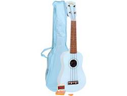 VINTAGE VUK20BL Ukulele včetně obalu, trsátka, ladičky