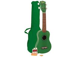 VINTAGE VUK20GRN Ukulele včetně obalu, trsátka, ladičky