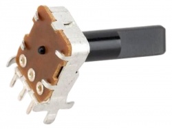 FENDER potenciometr Control, 250K B Taper Snapin