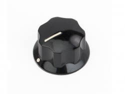FENDER knoflík Deluxe Jazz Bass Upper Concentric Black