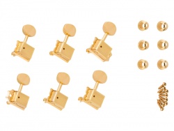 FENDER Vintage-Style Strat/Tele Tuners, Gold ladící mechanika