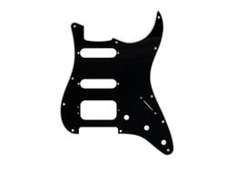 FENDER pickguard Stratocaster black 11 otvorů