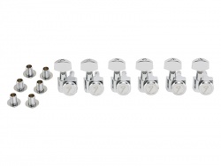 Fender Locking Tuners All Short Chrome 6 Pack Chrom