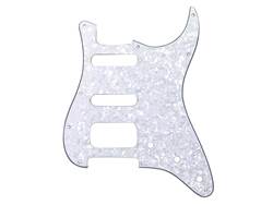 FENDER pickguard Strat H/S/S white moto - pickguard pro strat