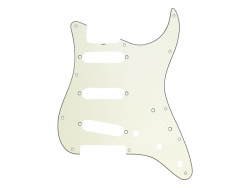 FENDER pickguard Strat SSS Mint Green 60