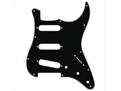 FENDER pickguard Strat 62 B/W/B Black