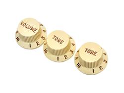 FENDER knoflík potenciometru Aged White Strat Knobs