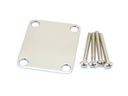 Fender Neck Plate - Plain Chrome