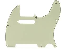 FENDER pickguard Telecaster Mint Green 8 otvorů 3-Ply