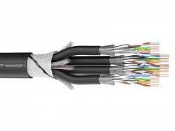 Sommer Cable 580-0311-04 MERCATOR CAT.7 QUAD 4x CAT7