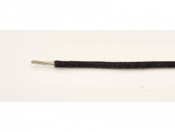 TAD kabel pletený pro repro black, Push back WIRE stranded 18 awg