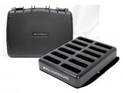 Williams Sound CHG 412 PRO - nabíječka pro 12 stanic a kufr