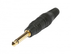HICON J63M03-G Jack 6,3mm mono kabelový zlacený - samec