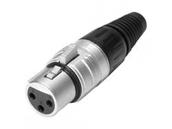 HICON X3CF XLR kabelový konektor - samice