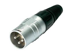 HICON X3CM XLR kabelový konektor - samec