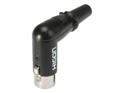 Hicon HI-X3RF-M - úhlová XLR 3-pin samice