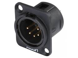 HICON X5DM-G - panelový konektor same 5-pinů