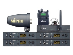 MIPRO MI-58 IEM Quad Set - bezdrátový stereo IEM systém 5,8GHz