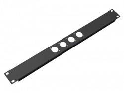 Penn Elcom R1269/1Uk/04 - panel pro 4x konektor 1U