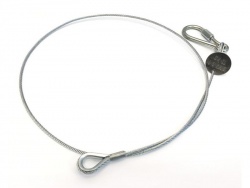 Ultralite lanko s karabinou 3mm, 100cm, 10kg