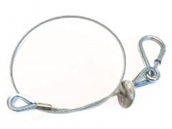 Ultralite lanko s karabinou 4mm, 60cm, 30kg