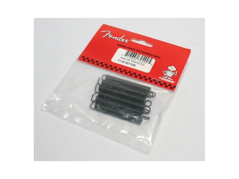 Fender pružina pro tremolo černá 6 ks sada | Ostatní - 03