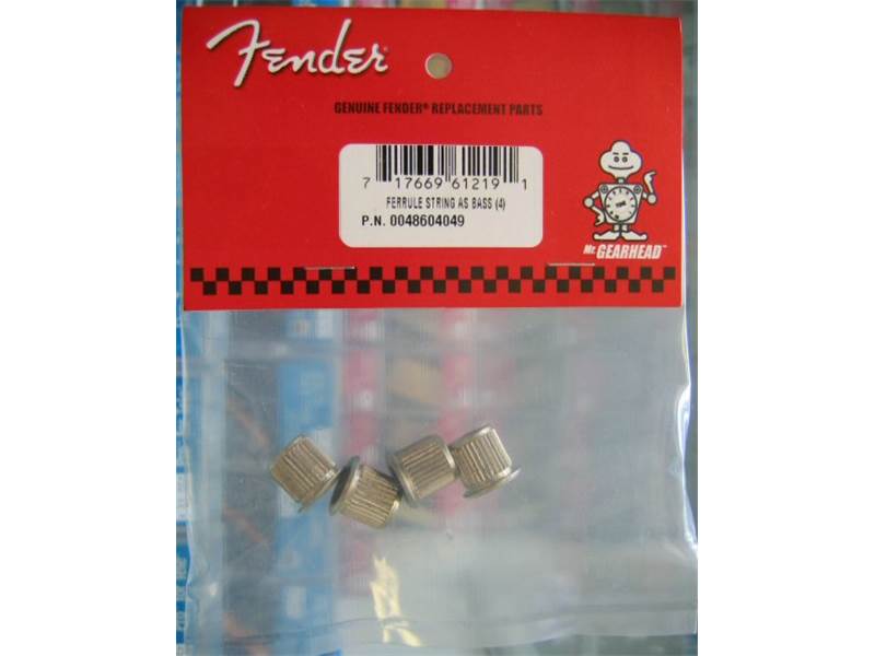 Fender Bass String Ferrules Nickel 4 Pack | Ostatní - 02