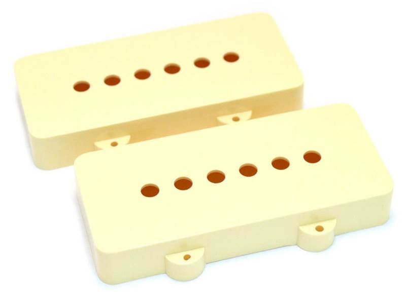 FENDER Pickup Cover JAZZMASTER AGED WHITE | Snímače - 01