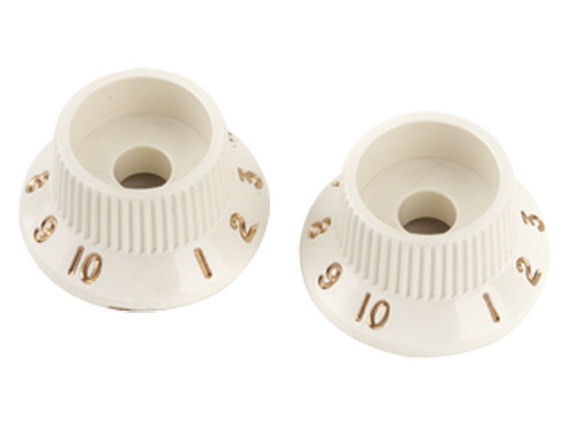 FENDER S-1 Switch Stratocaster Knobs 2 ks Parchment | Ostatní - 01