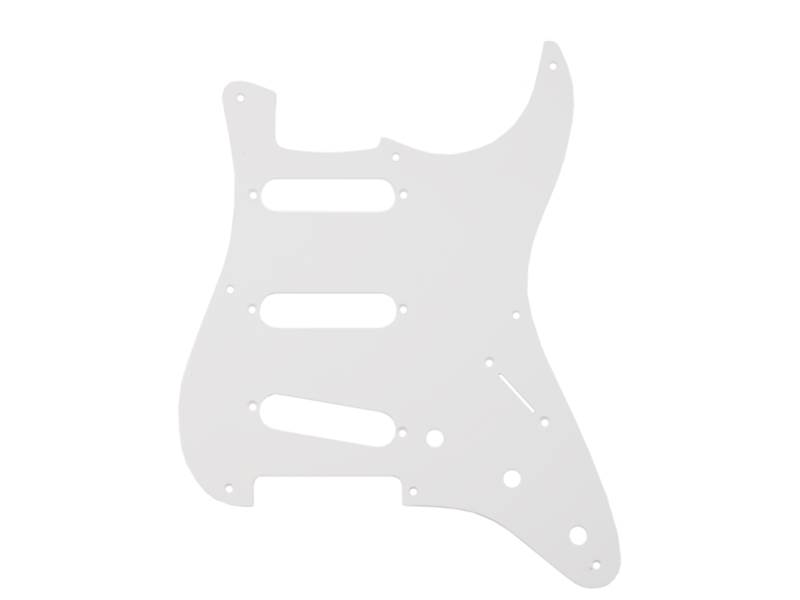 FENDER Pickguard 56/59 Strat 0.600 Eggshell 8 šroubů | Pickguard - 01