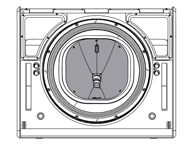Nexo P18 flange dispersion adapter PS | P+ series příslušentví - 01