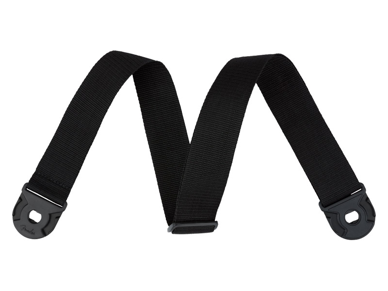 FENDER Quick Grip Locking End Strap, Black Polypro, 2 | Popruhy - 01