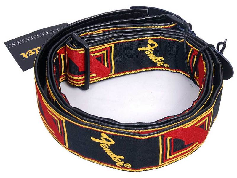 FENDER popruh mono strap žluto/červený | Popruhy - 01