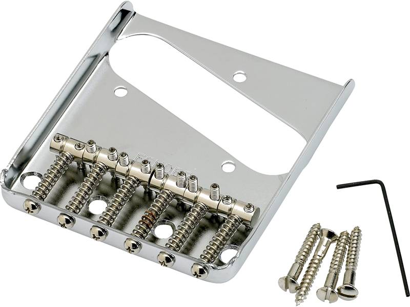 FENDER kobylka Telecaster 6 section bridge | Ostatní - 01