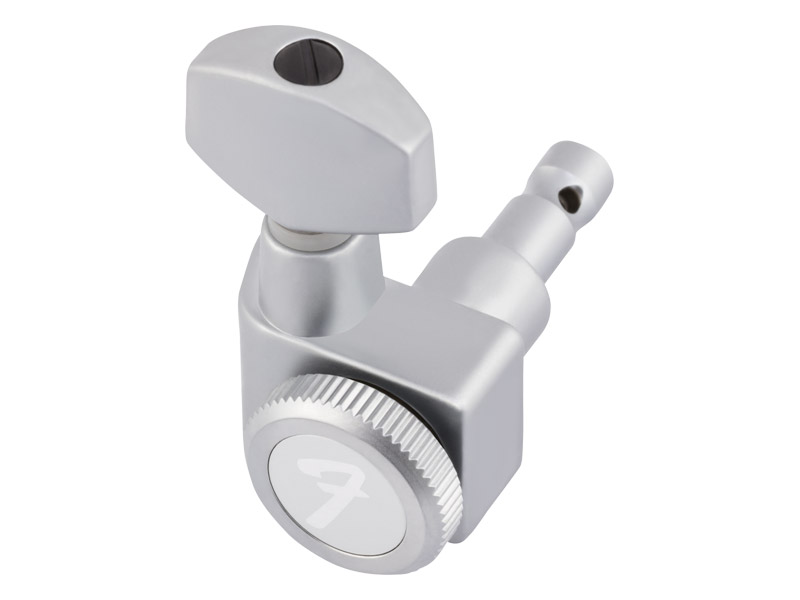 FENDER locking tuners - zamykatelné ladící mechaniky brushed chrom | musicdata - 02