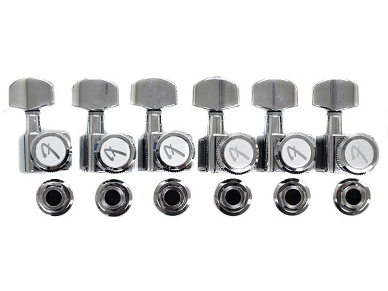 FENDER Locking tuners - zamykatelné ladící mechaniky chrom | POWERCON - kabelové - 01