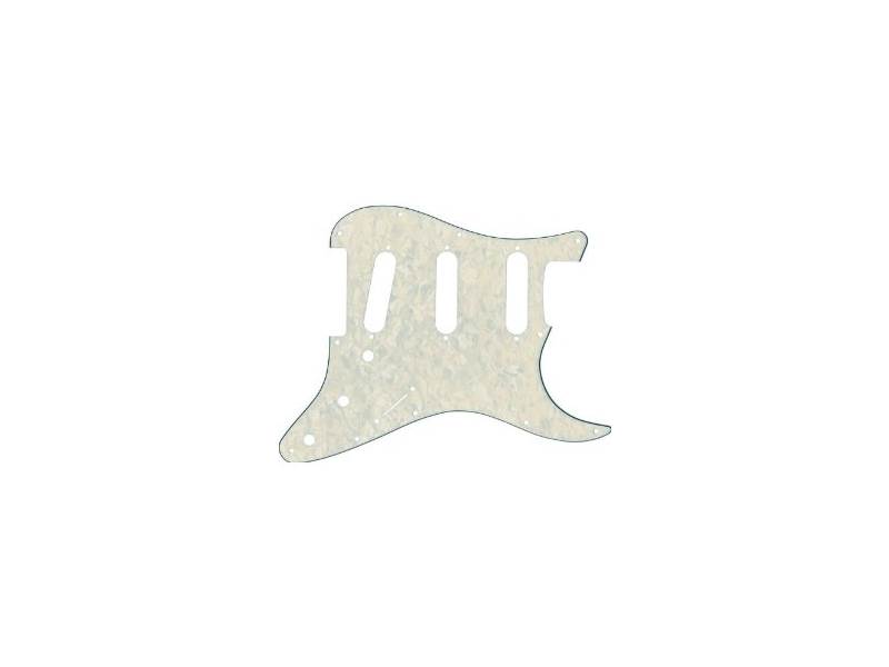 FENDER pickguard Strat H/S/S white moto - pickguard pro strat | Pickguard - 02