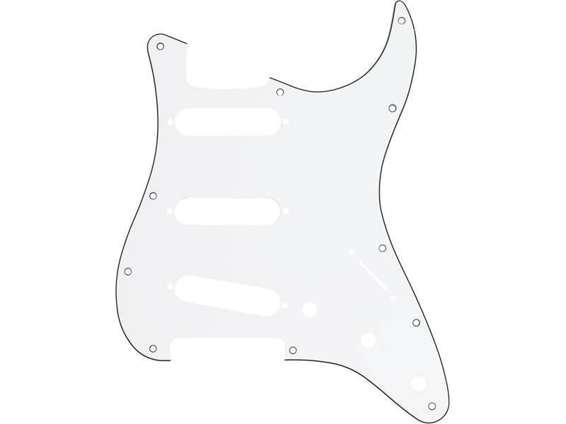 FENDER Pickguard, 3-vrstvy bílý - white | Pickguard - 01