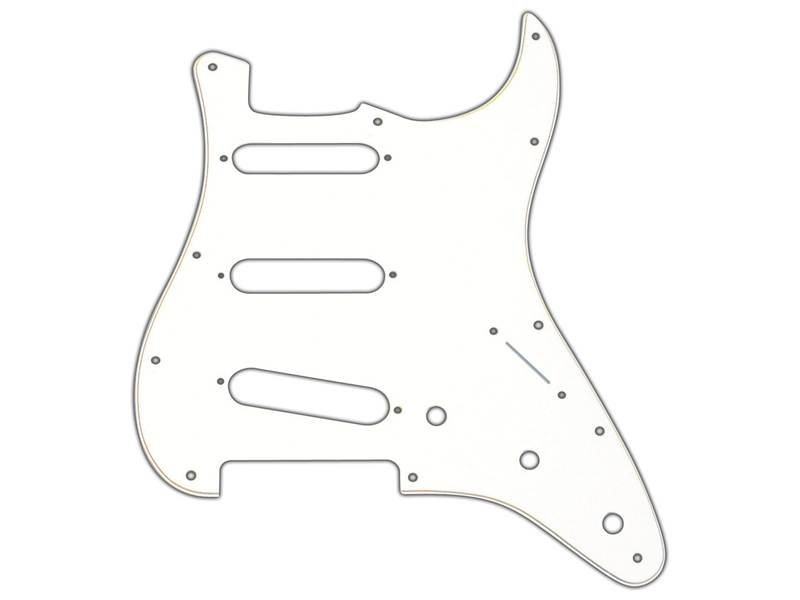 FENDER Pickguard, 3-vrstvy bílý - white | Pickguard - 02