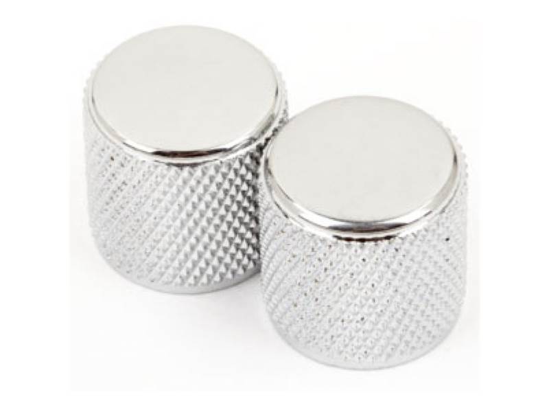 FENDER knoflík potenciometru Knurled Knobs CHROM | Ostatní - 02