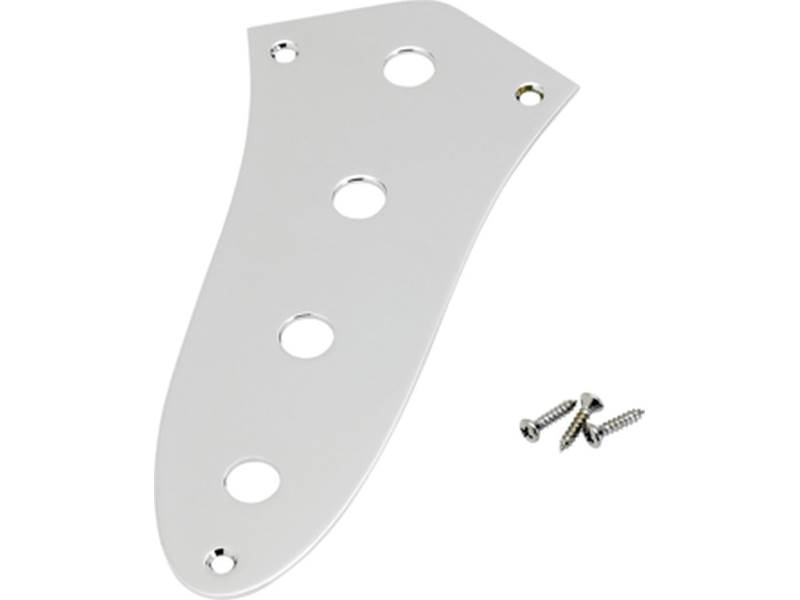 FENDER Jazz Bass Control Plates Chrome | Ostatní - 01