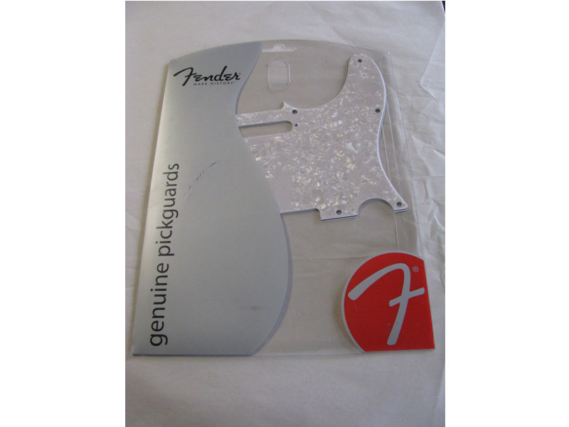 FENDER pickguard American Standard 8-hole white pearl Telecaster | Pickguard - 02