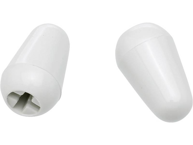 FENDER Stratocaster Switch Tips, White | Ostatní - 01