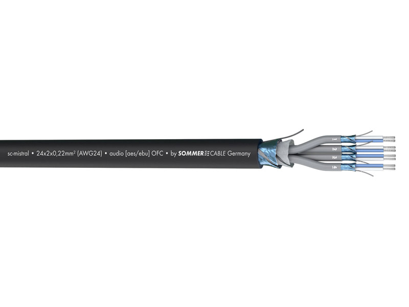 Sommer Cable 100-0101-12 MISTRAL MCF-12 - 2m | Zbytky se slevou - 02