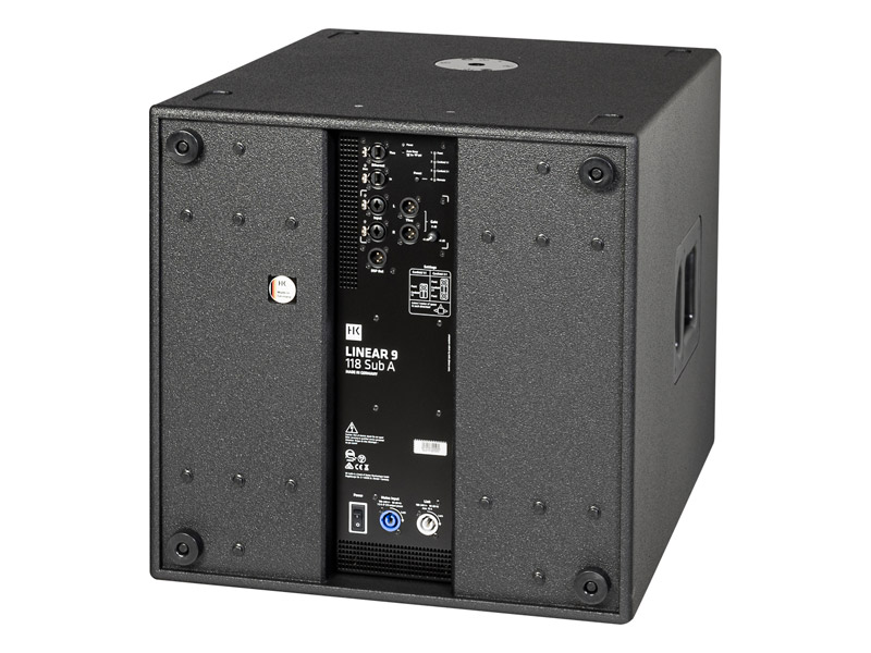 HK Audio LINEAR 9 118 Sub A, aktivní subwoofer | POWERCON - panelové - 03